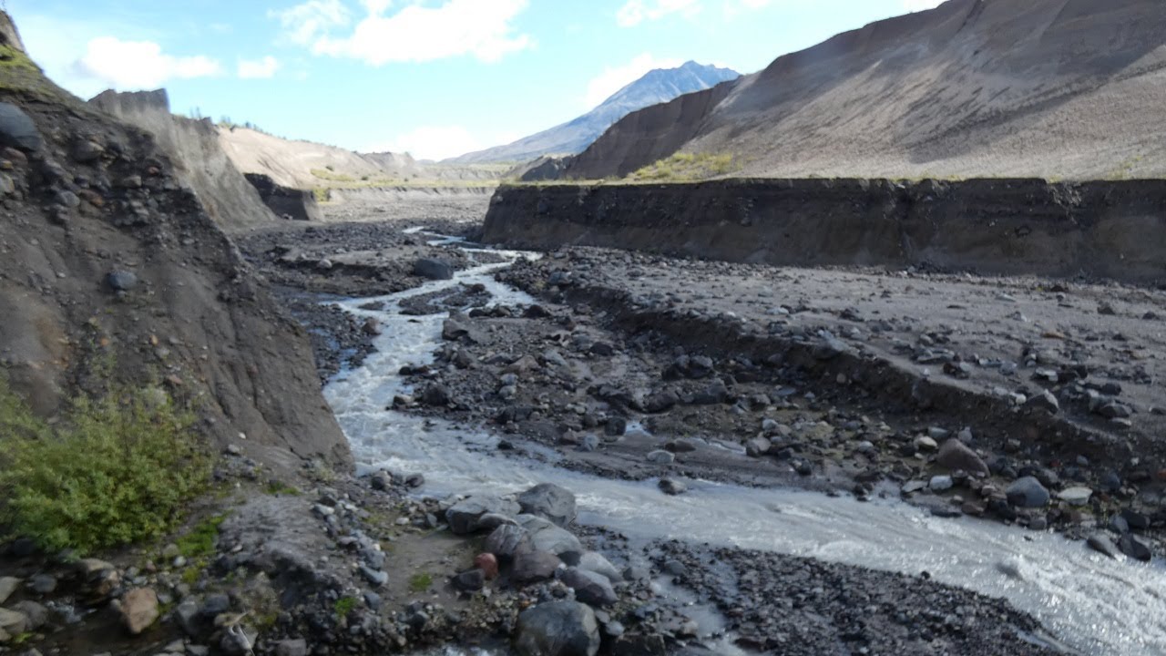 Mount St Helens Eruption; Spirit Lake and Toutle River Watershed