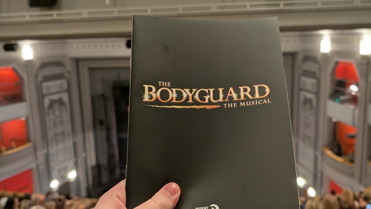 The Bodyguard Curtain Call Friday 7th November 19:30pm Stoke on Trent Regent theatre 