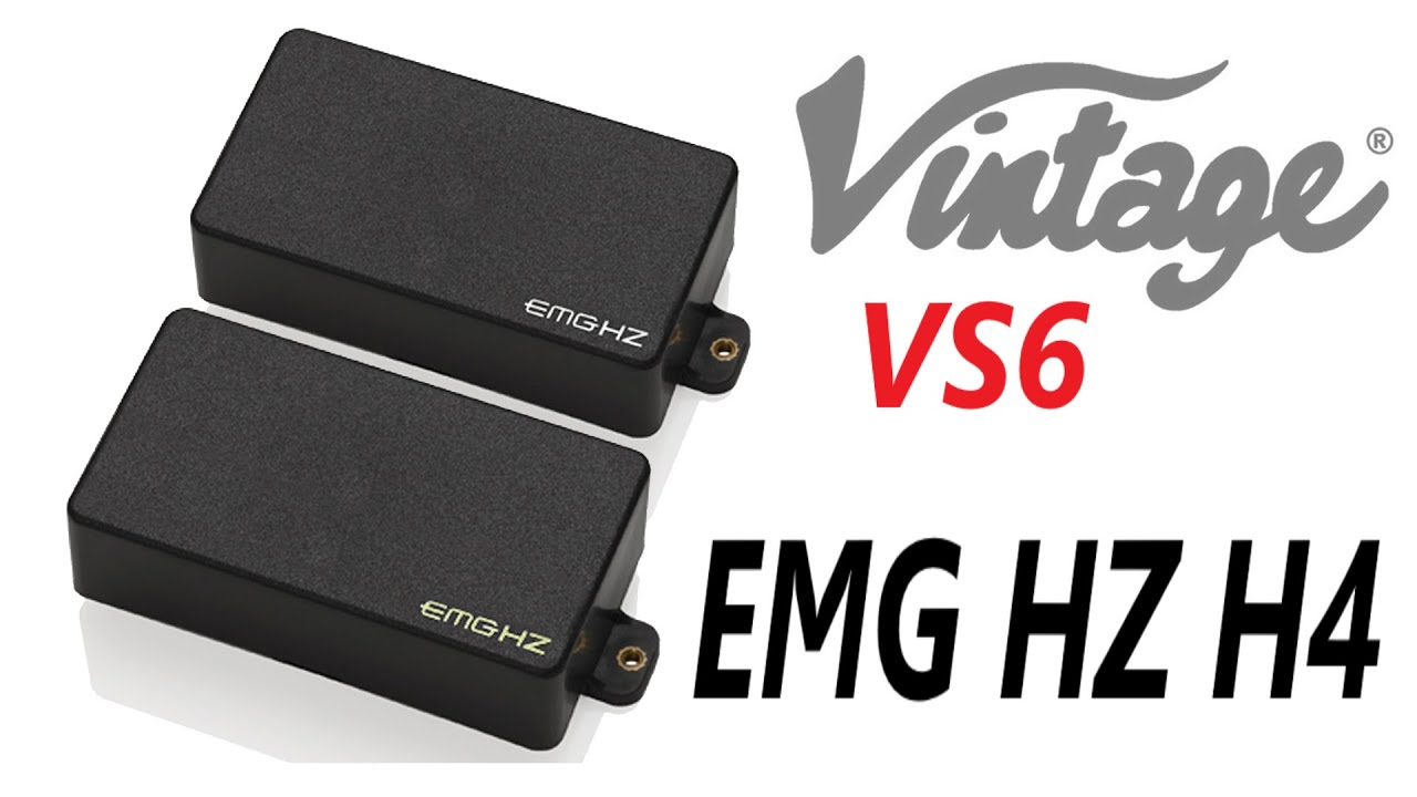 EMG HZ H4 - niedoceniany przetwornik gitarowy - Vintage VS6 - FILMIKI O GITARACH 767