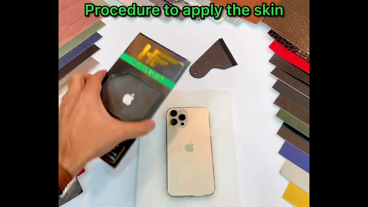 Mobile Wrapping Installation Method | How to Apply Skin Wraps on phone