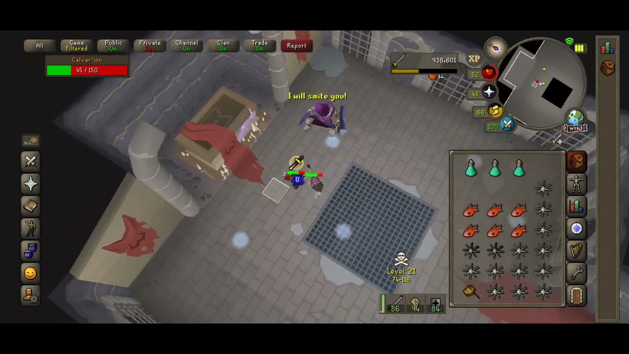 OSRS Ironman Calvar'ion