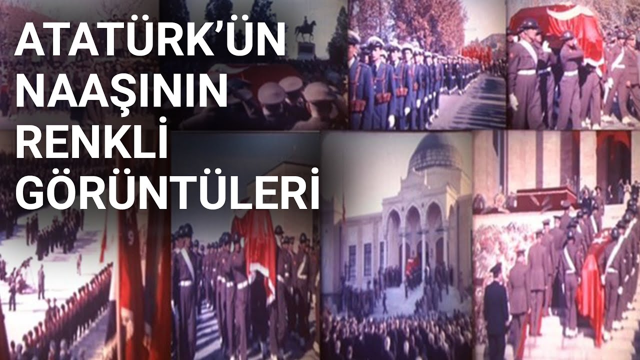 @NTV  Atatürk'ün naaşının Anıtkabir'e naklinin renkli görüntüleri ortaya çıktı