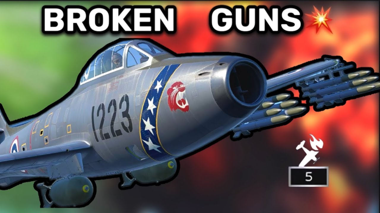 Компания Gaijin сделала это оружие сломанным.