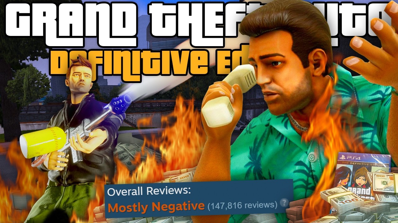 The Absolute Disaster of GTA: The Definitive Edition