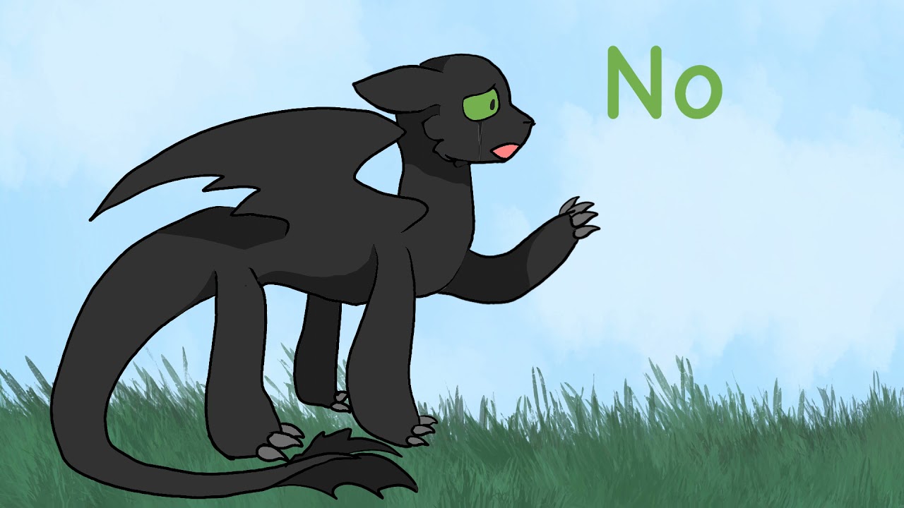 Toothless x light fury ep 4 [13+]blood warning ⚠️