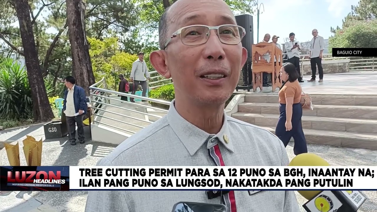 Tree cutting permit sa 12 puno sa BGH, inaantay na; Ilan pang puno sa lungsod, nakatakdang putulin