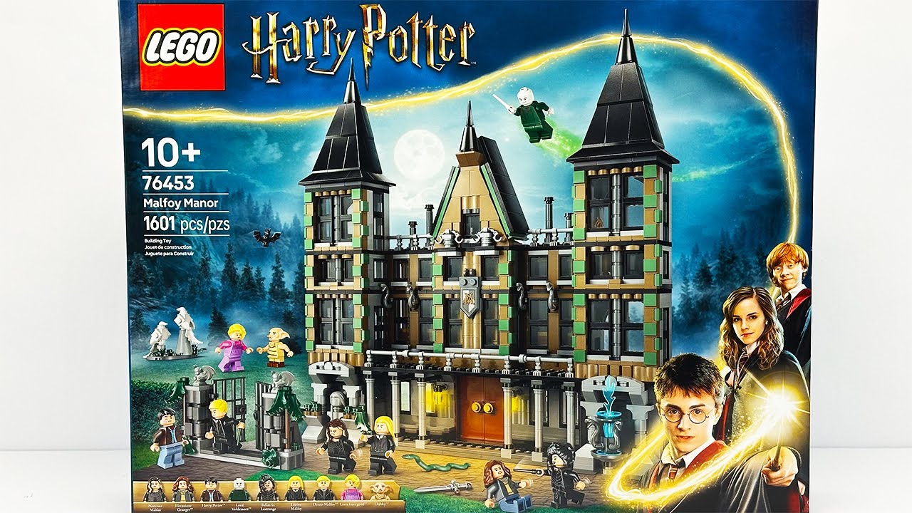 LEGO Harry Potter Malfoy Manor (76453) Review!