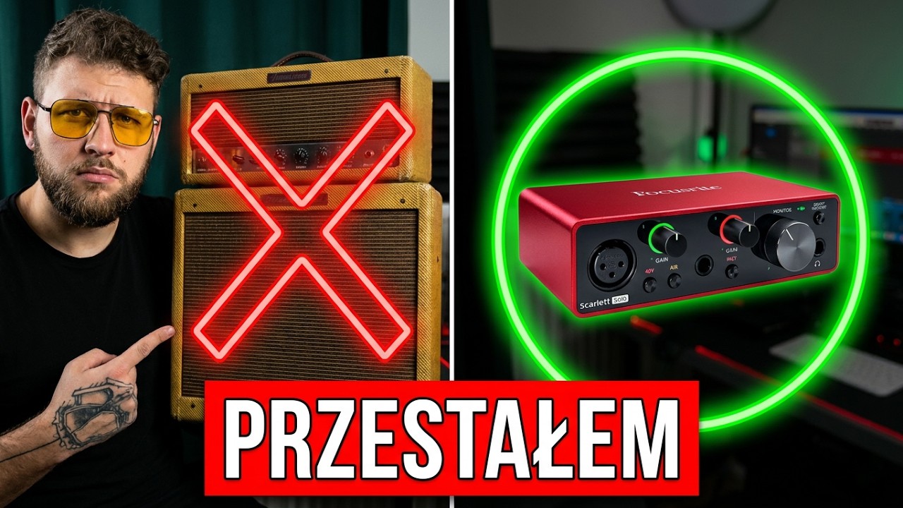 Interfejs Audio vs Wzmacniacz Gitarowy