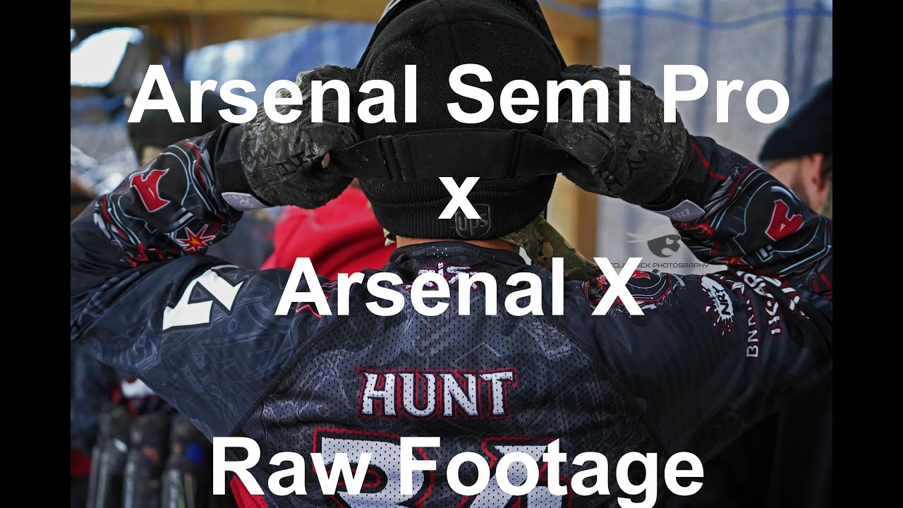 Arsenal Semi Pro/Arsenal X Practice Raw Footage - NR Paintball - Baltimore MD