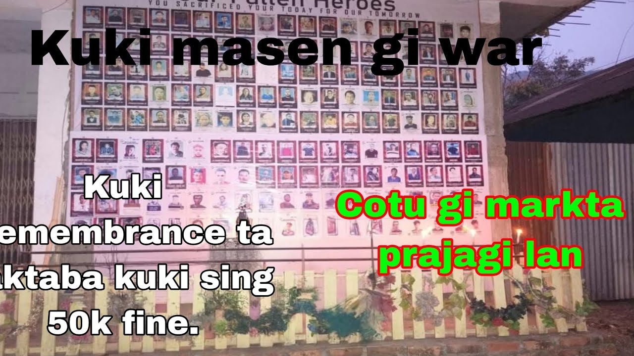 ITLF & COTU bu saobadgi Remembrance day yaoroidwri // yaodabasing 50k Fine thihan gani hairi.