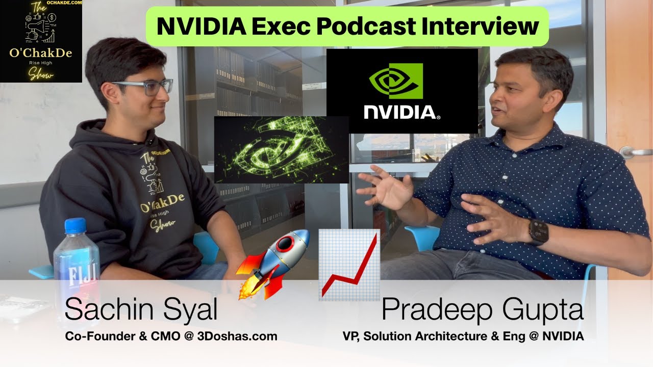 15yrs at NVIDIA,Architecting Tomorrow:NVIDIA VP Pradeep Gupta on GenAI & Accel Computing|Sachin Syal
