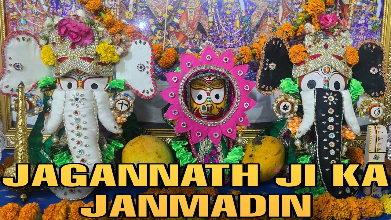 Aise Manaya Humne Jagannath Ji Ka Janmadin | Snana Utsav | Vaishnava Vibes |