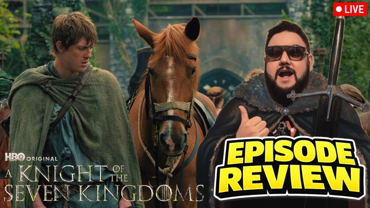 The Hedge Knight Episode 1 Review | HBO Premiere Impressions | LIVE