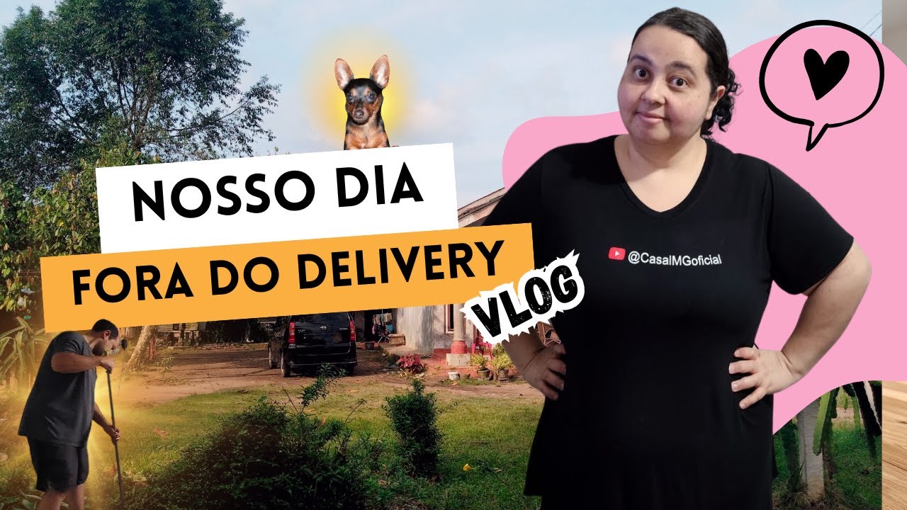 Rotina do casal fora do DELIVERY | Vlog dia a dia