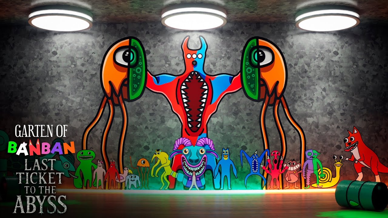 Garten of Banban 9 - ALL NEW BOSSES + SECRET ENDING (Gameplay #12)