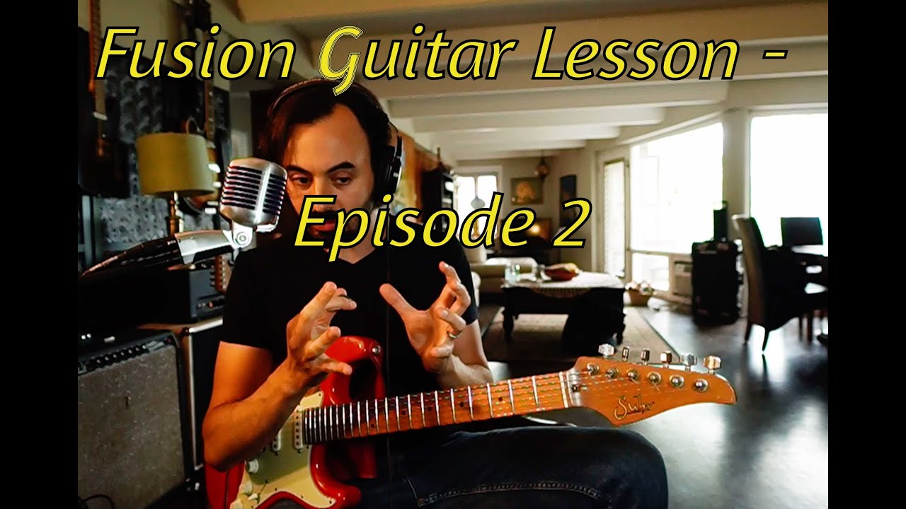 Fusion Guitar Lesson - Super Imposing V7alt on Minor chords (Episode2)