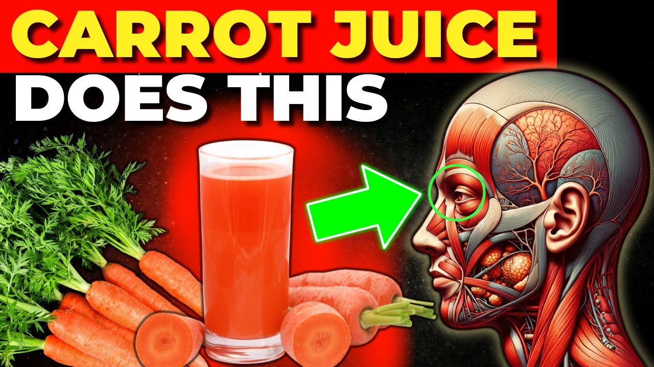 7 Reasons to drink carrot juice daily (A Powerful Healing Elixir)