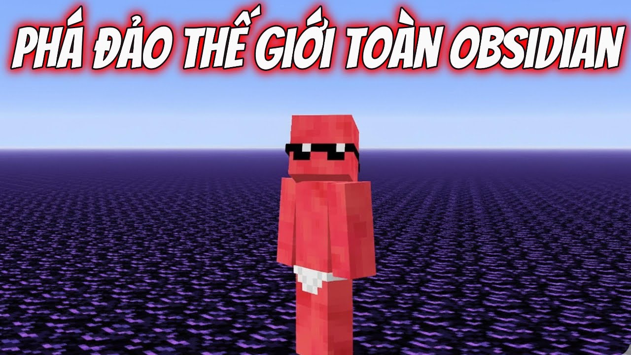 Tôi Đã Phá Đảo Minecraft Trong Thế Giới Chỉ Toàn OBSIDIAN | MeMaiRap