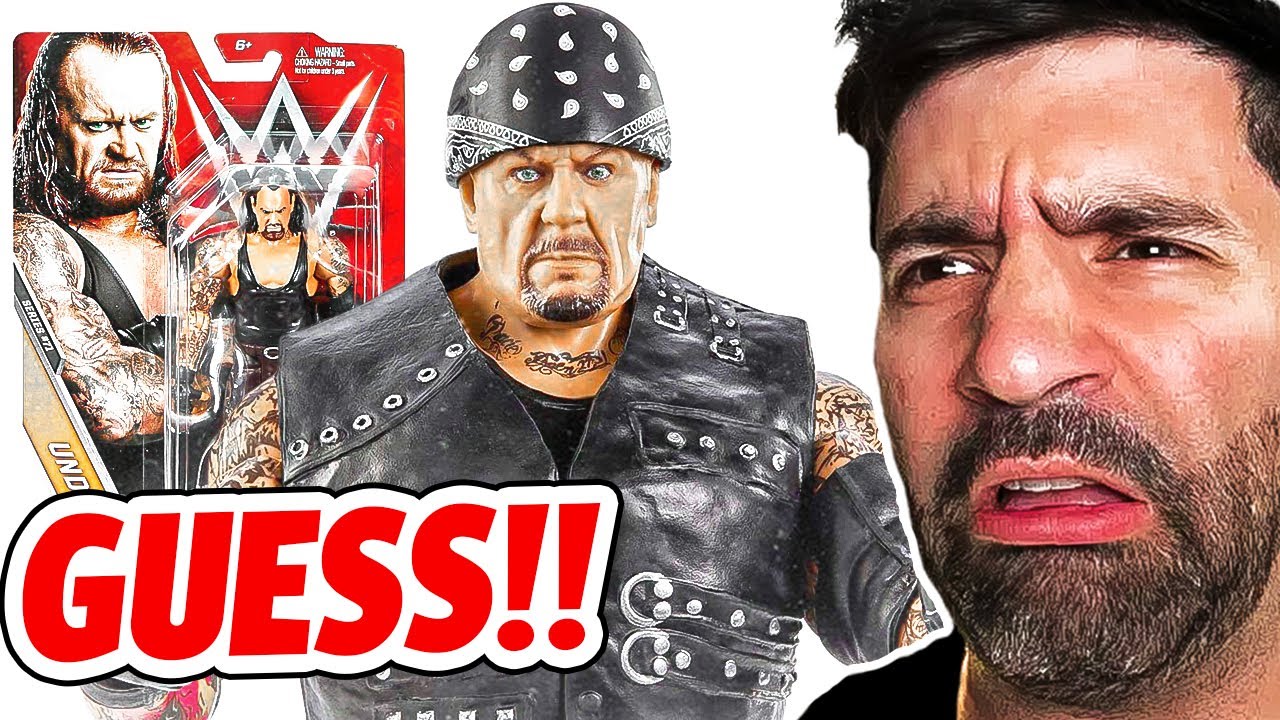 Guess the Wrestler by their ACTION FIGURE (WWE Trivia Challenge)