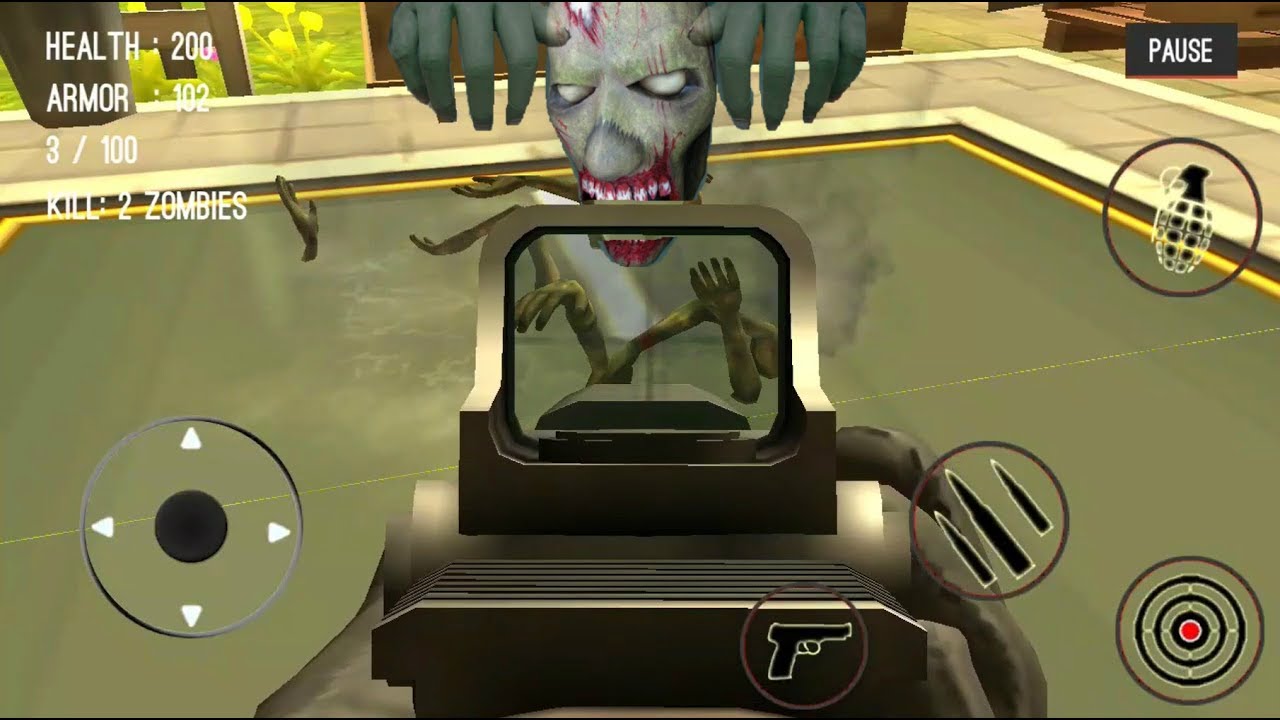 ► Scary & Angry Zombie Hand - Zombie Killing City Shooting Trigger Strike - Last Episode