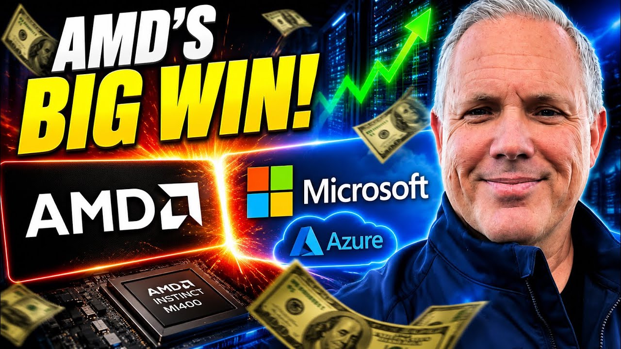 AMD AND MICROSOFT - MAJOR ANNOUNCEMENT! STRATEGIC AGREEMENT!