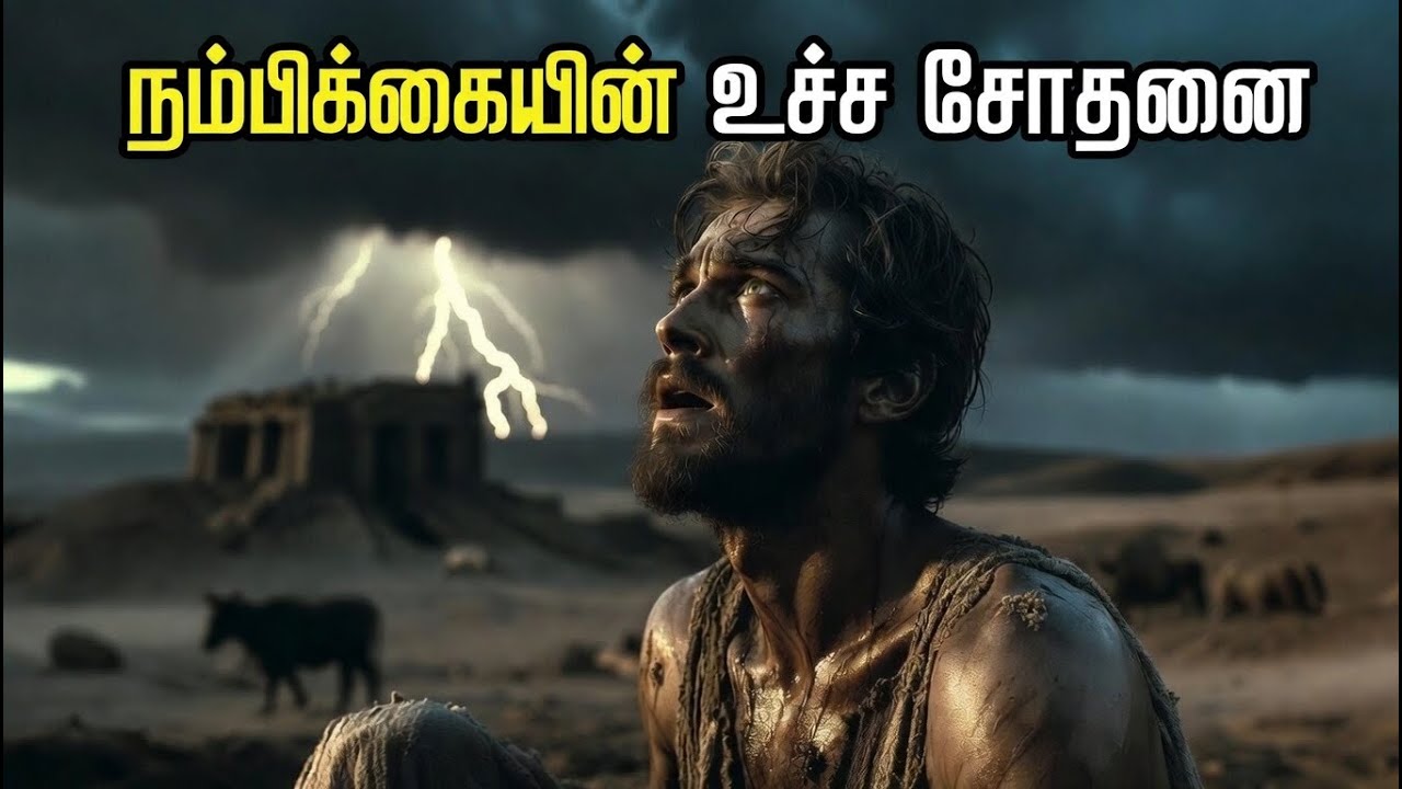 தேவன் அனுமதித்த சோதனை… யோபு