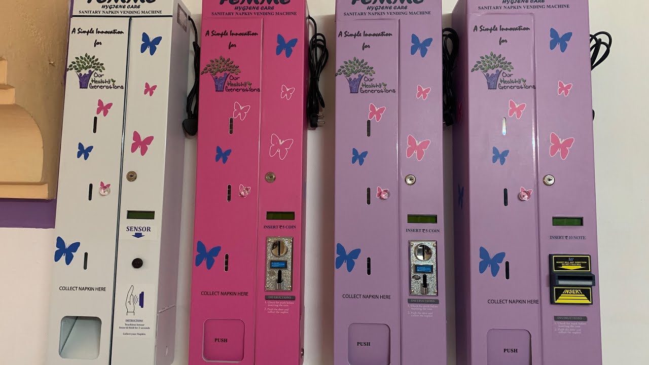 Sanitary Napkin Vending Machines