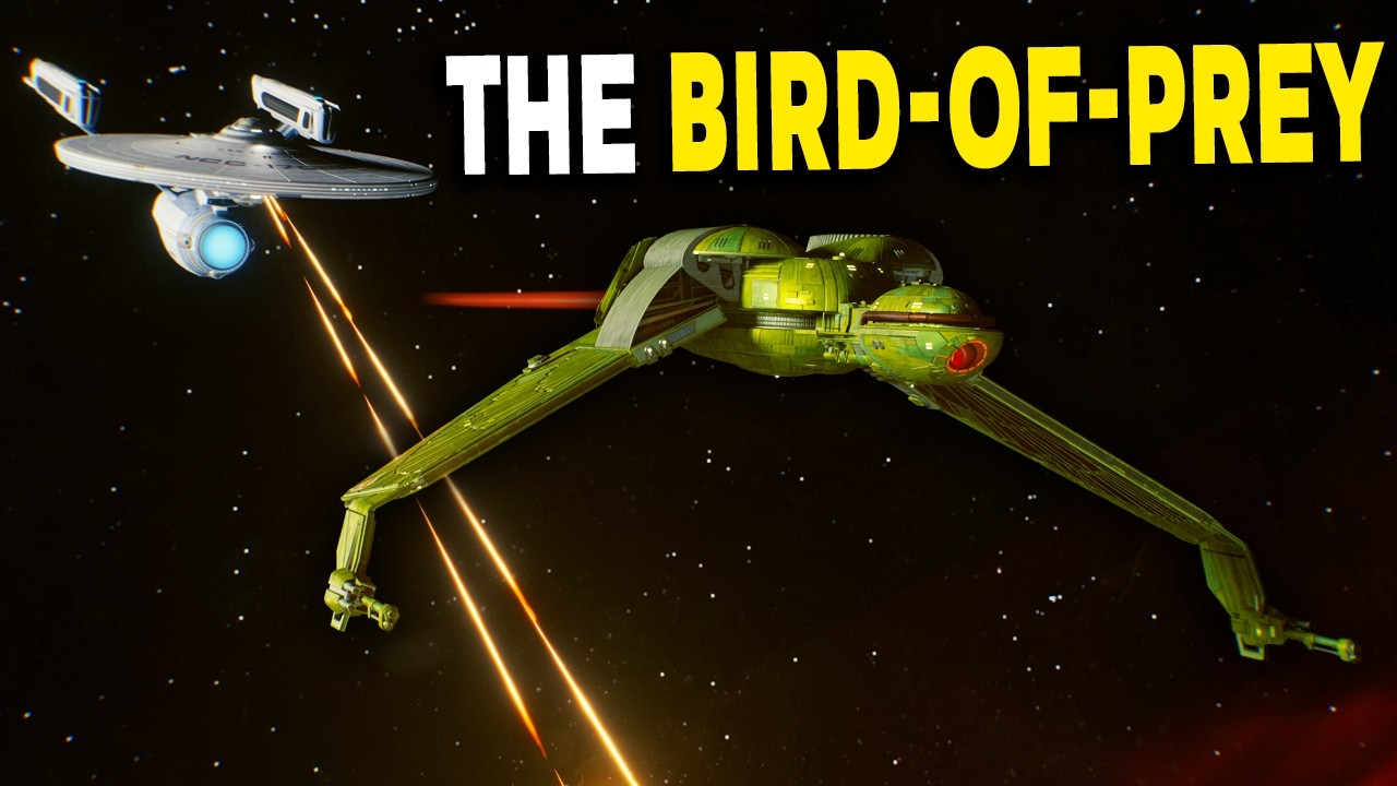 The MOST FAMOUS Star Trek Bird of Prey - B'rel-class Star Trek Explained