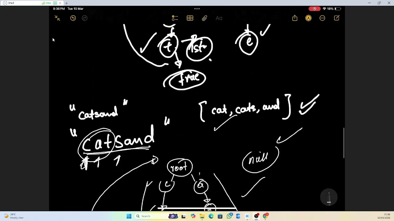 139. Word Break leetcode trie pattern