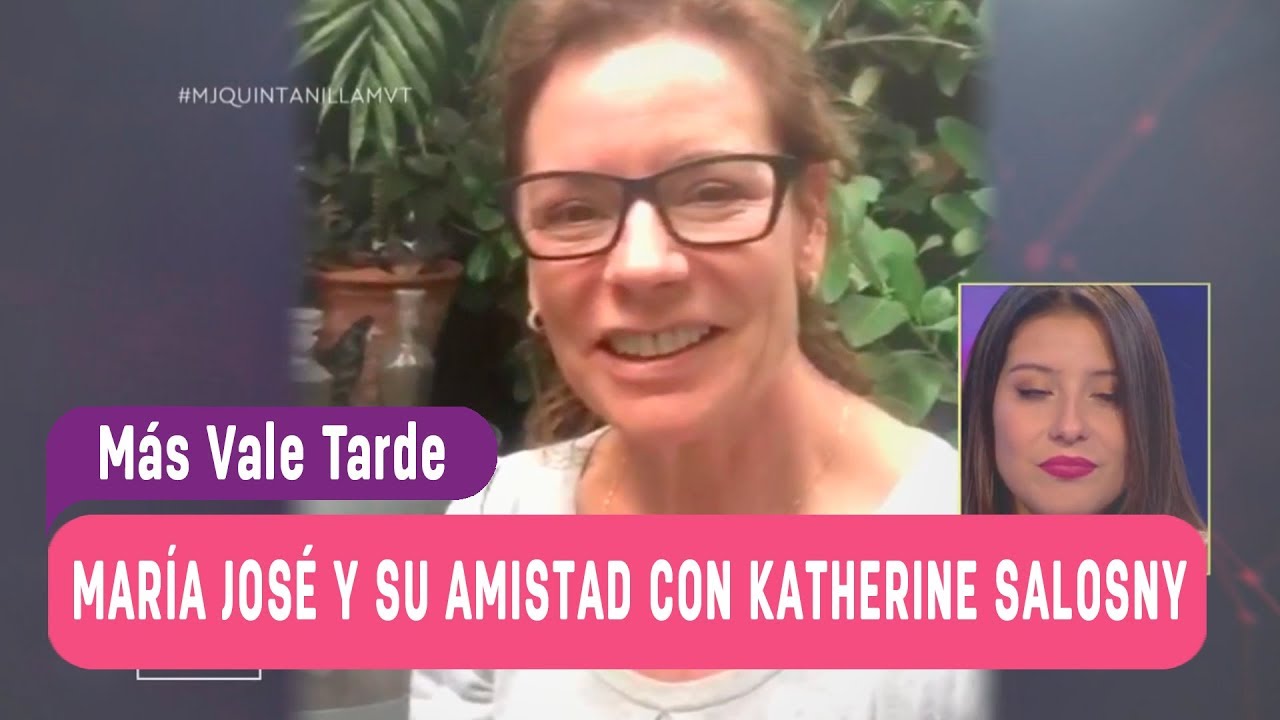 María José y su amistad con Katherine Salosny / Más Vale Tarde 2018