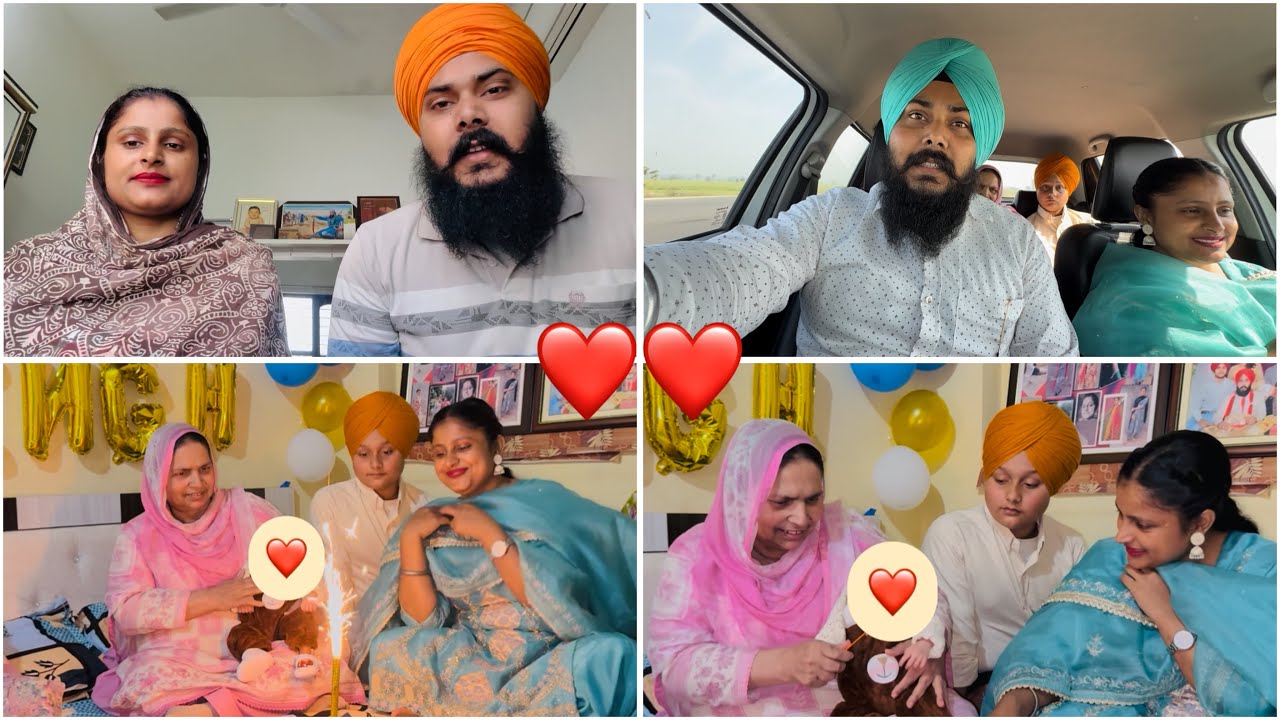 ਅੱਜ ਜੁਝਾਰ ਸਿੰਘ ਪਹਿਲੀ ਵਾਰ ਗਿਆ ਨਾਨਕੇ ❤️❤️🙏