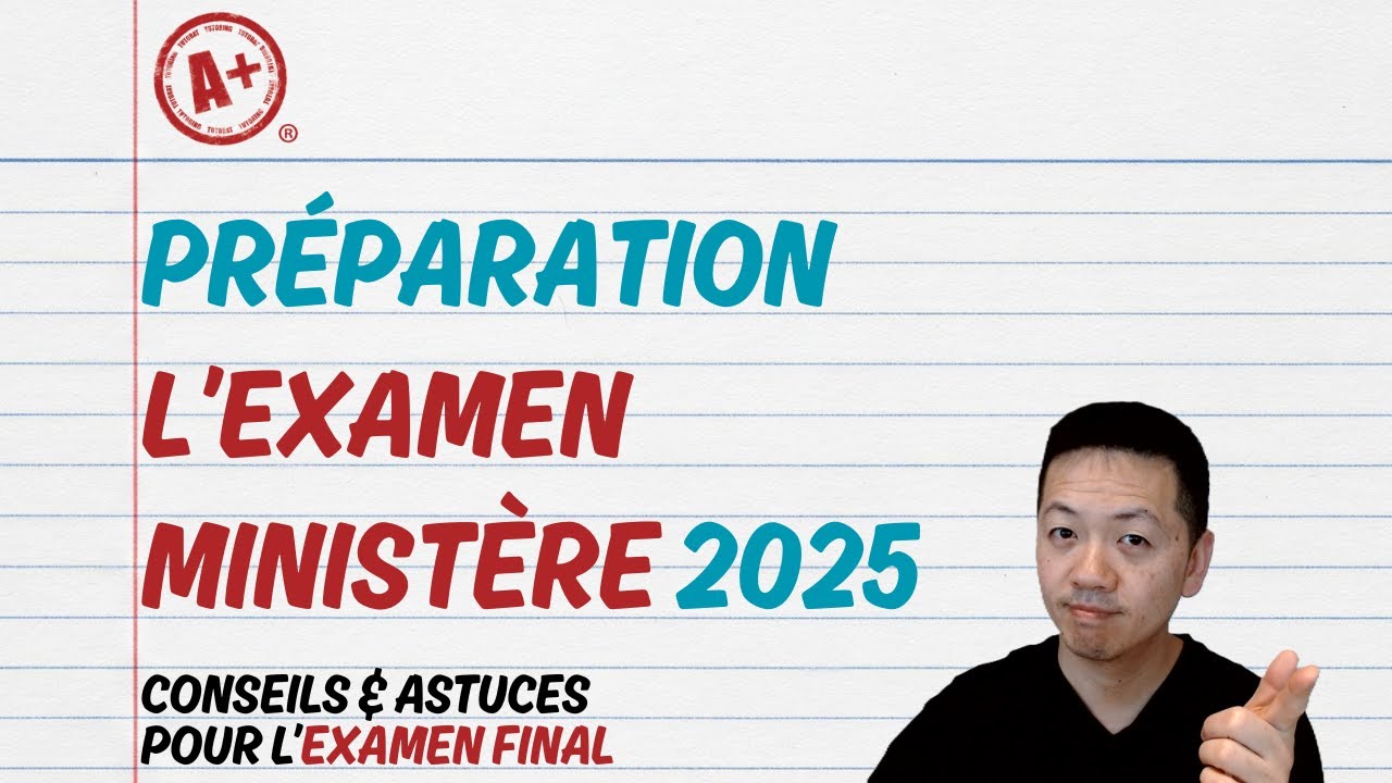 Pr&eacute;paration Examen Final du Minist&egrave;re 2025 - Secondaire 4 au Qu&eacute;bec #Examen #math&eacute;matiques #math