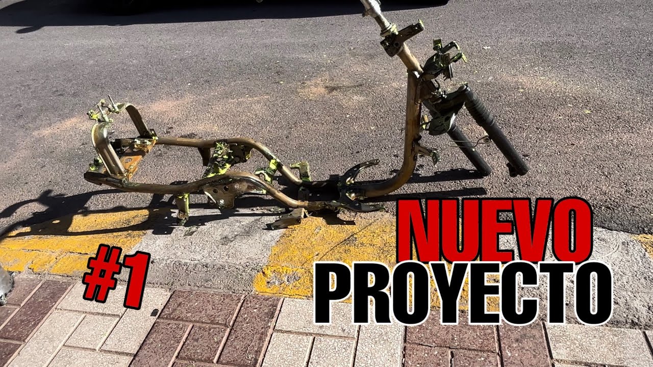NUEVO PROYECTO !( RESTAURACIÓN YAMAHA JOG R ) Mucho trabajo por delante 😓😓😓 ..
