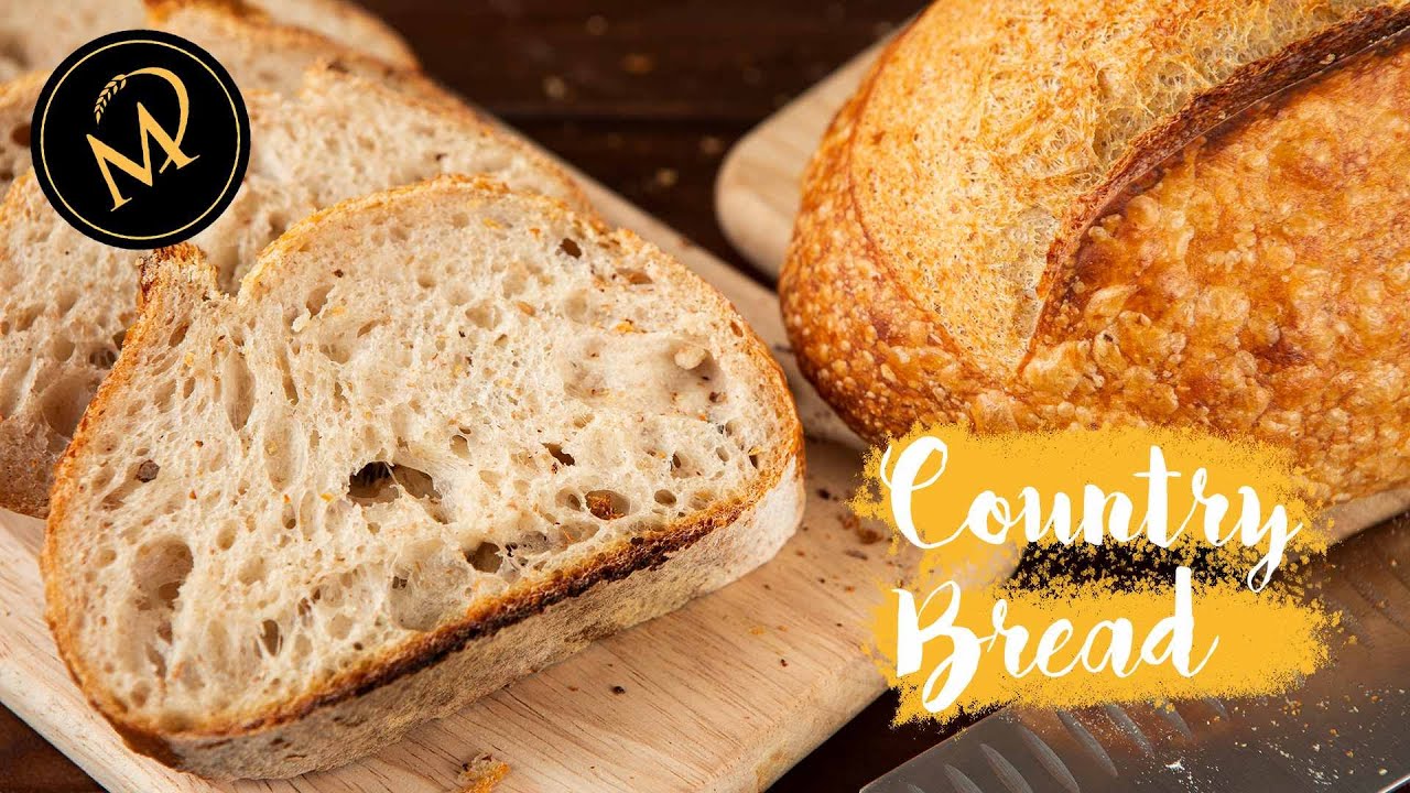 Amerikas bekanntestes Sauerteigbrot - Country Bread Rezept zum selber backen