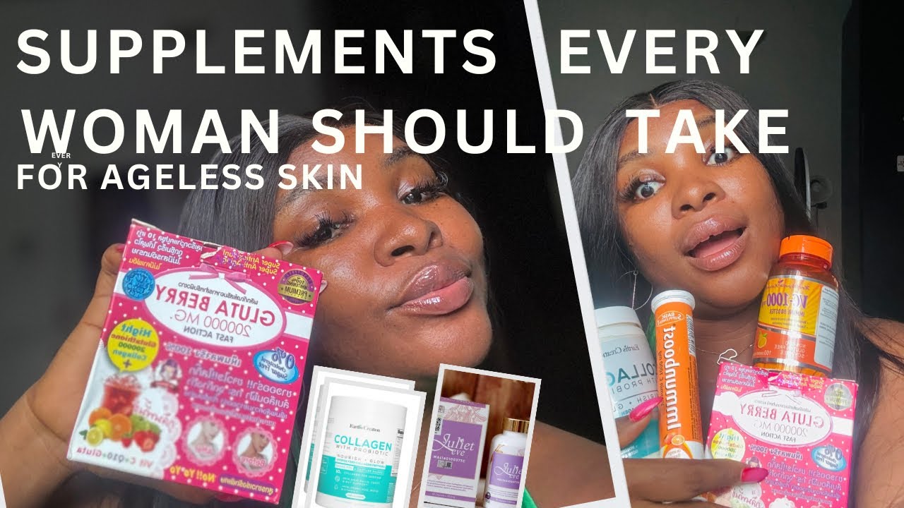 THE BEST SUPPLEMENT WOMEN SHOULD TAKE FOR A HEALTHY AND AGELESS SKIN+HOW I TAKE THEM+ MY REVIEW!