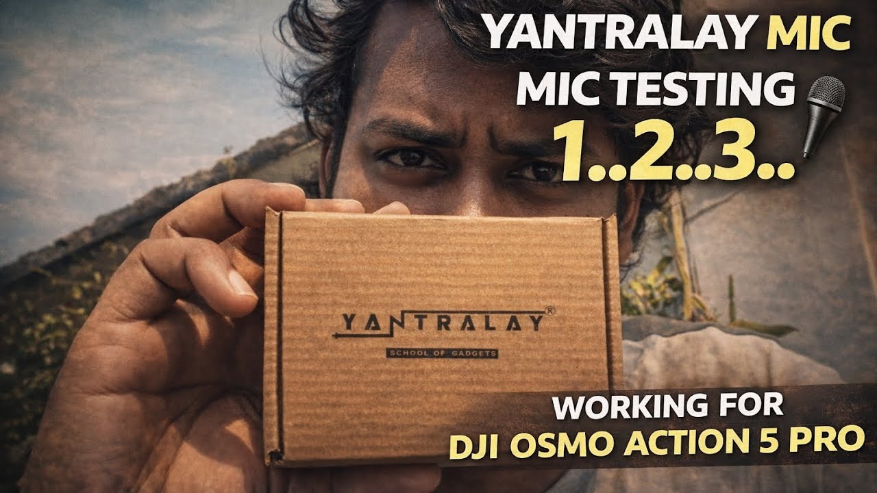 DJI Osmo Action 5 Pro Mic Test | USB-C Lavalier Mic Sound Quality Review 🎤 | #djiosmoaction5pro 