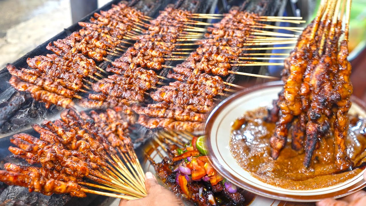 2000 TUSUK SATE LUDES SEHARI !!! ANEKA MACAM SATE LENGKAP DARI SATE MARANGGI, KAMBING DAN AYAM.
