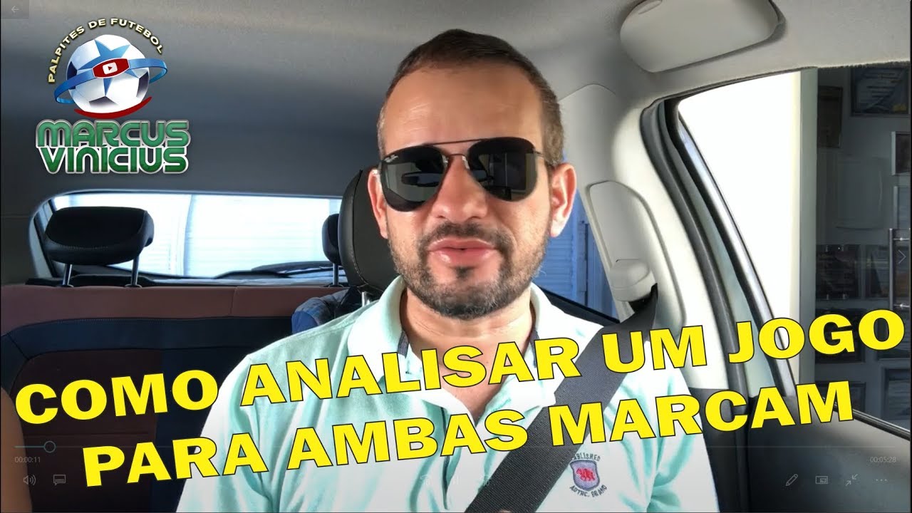 COMO ANALISAR UM JOGO PARA AMBAS MARCAM