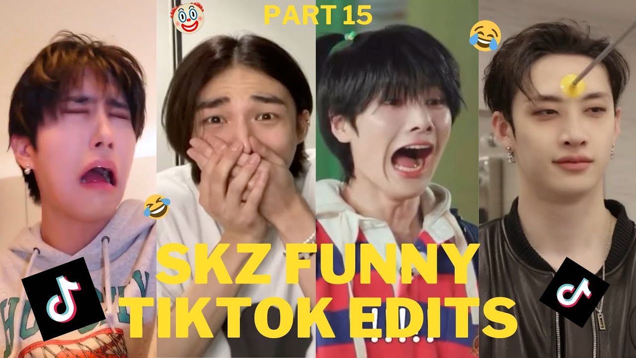 SKZ FUNNY TIKTOK EDITS TO BRIGHTEN YOUR DAY (99% cursed edits) PART 15