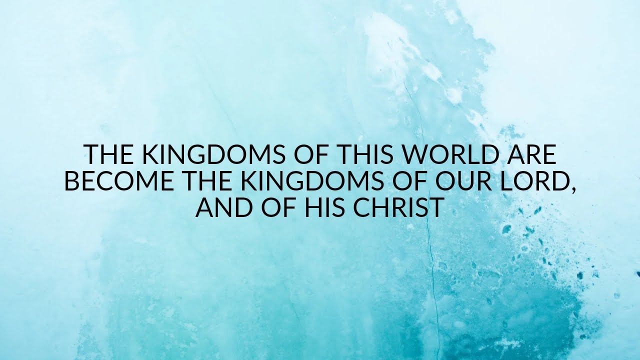 The Kingdoms of the world are become The Kingdoms of Our Lord | Saturday | 19.10.2024 | ©Laharinagar