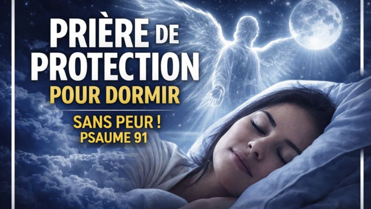 Prière Puissante de Protection Nocturne (Paix, Sommeil, Couverture)