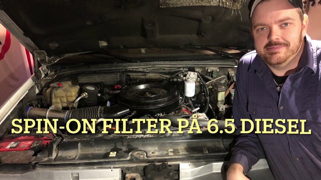 Spin on filter på cheva diesel, vlogg!