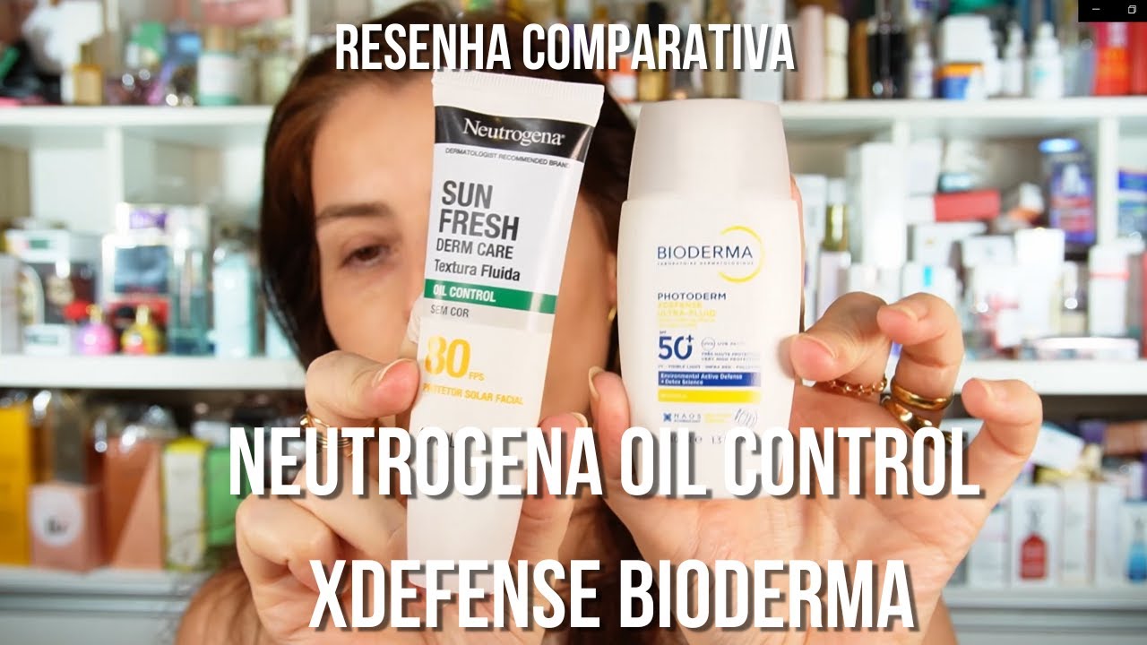 Photoderm X Defense FPS60 x Neutrogena Oil Control FPS80: qual escolher? Resenha comparativa