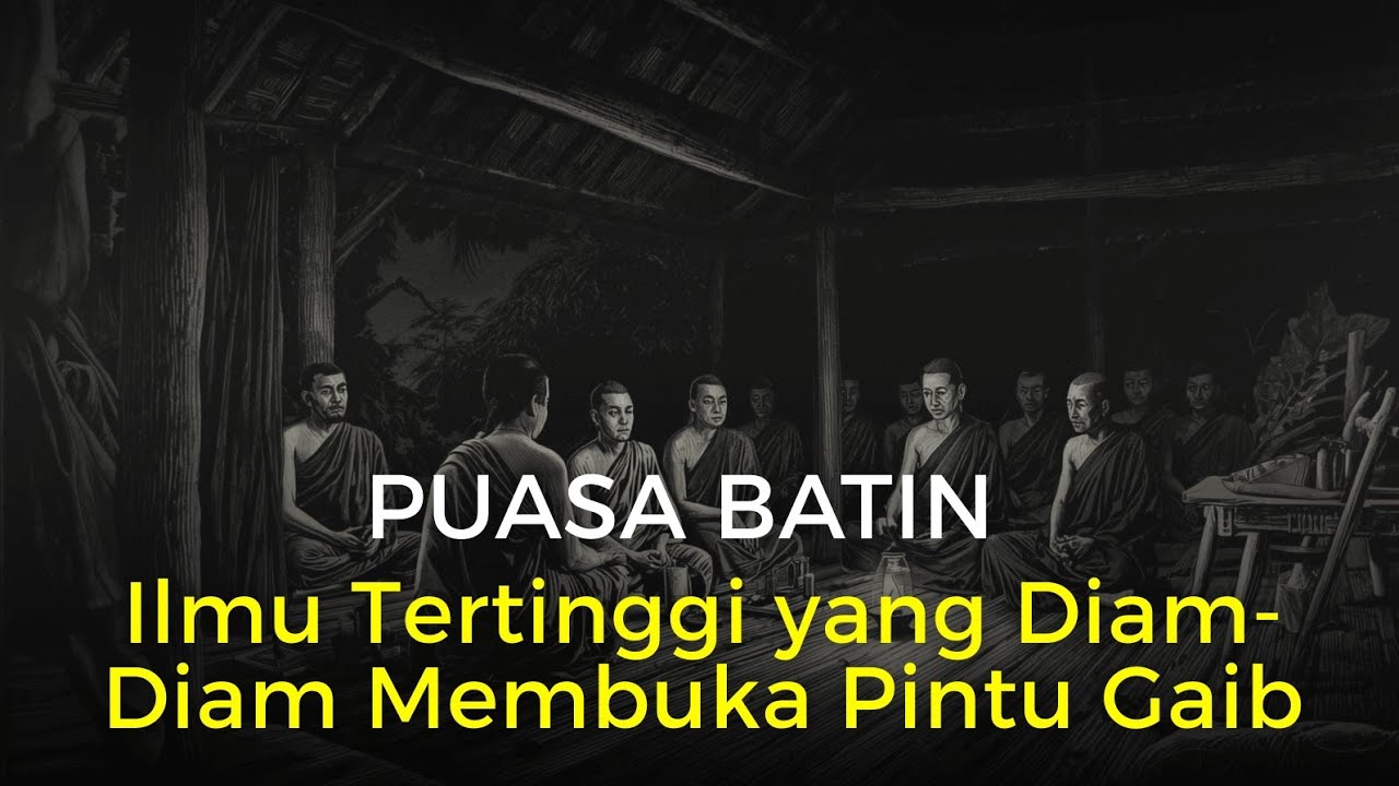 “Puasa Batin: Ilmu Tertinggi yang Diam-Diam Membuka Pintu Gaib”