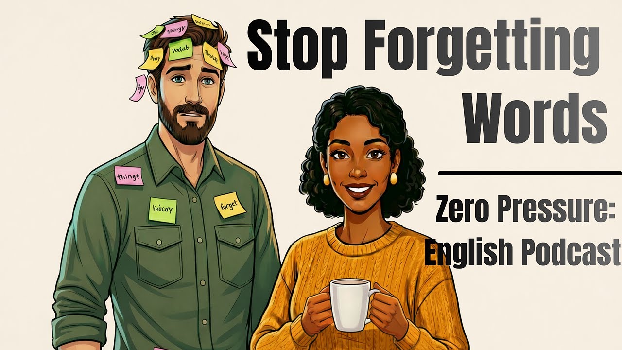 Stop Forgetting Vocabulary: 3 Practical Tips for A1-B1 Learners (English Listening)