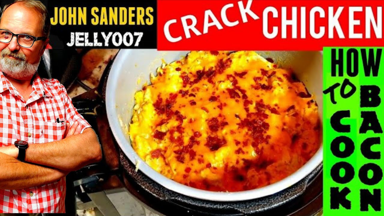 CRACK CHICKEN & HOW TO COOK BACON IN A PRESSURE COOKER | NINJA FOODI | INSTANT POT
