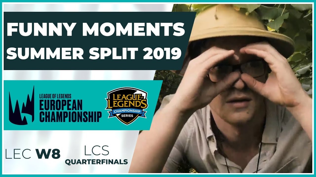 Funny Moments - LCS Quarterfinals & LEC week 8 - Summer Split 2019
