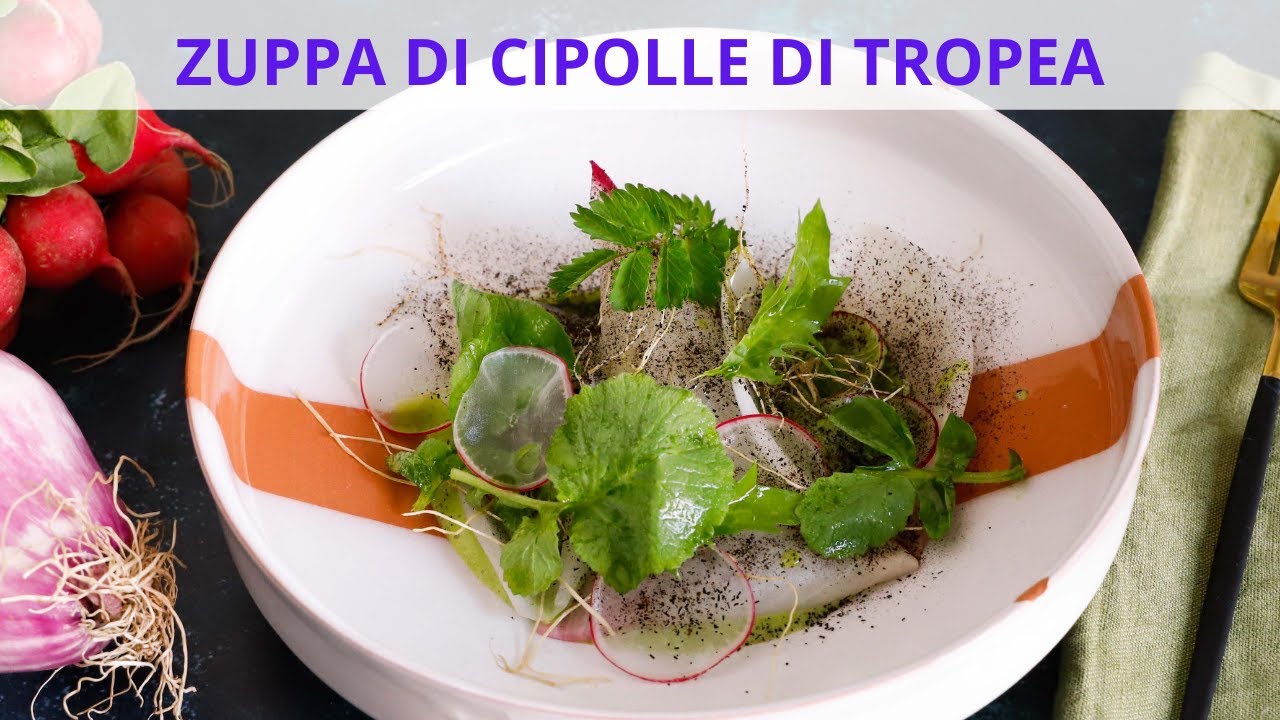 Zuppa di cipolle di Tropea I Ricetta di Recupero I ChefDeg I Saporie