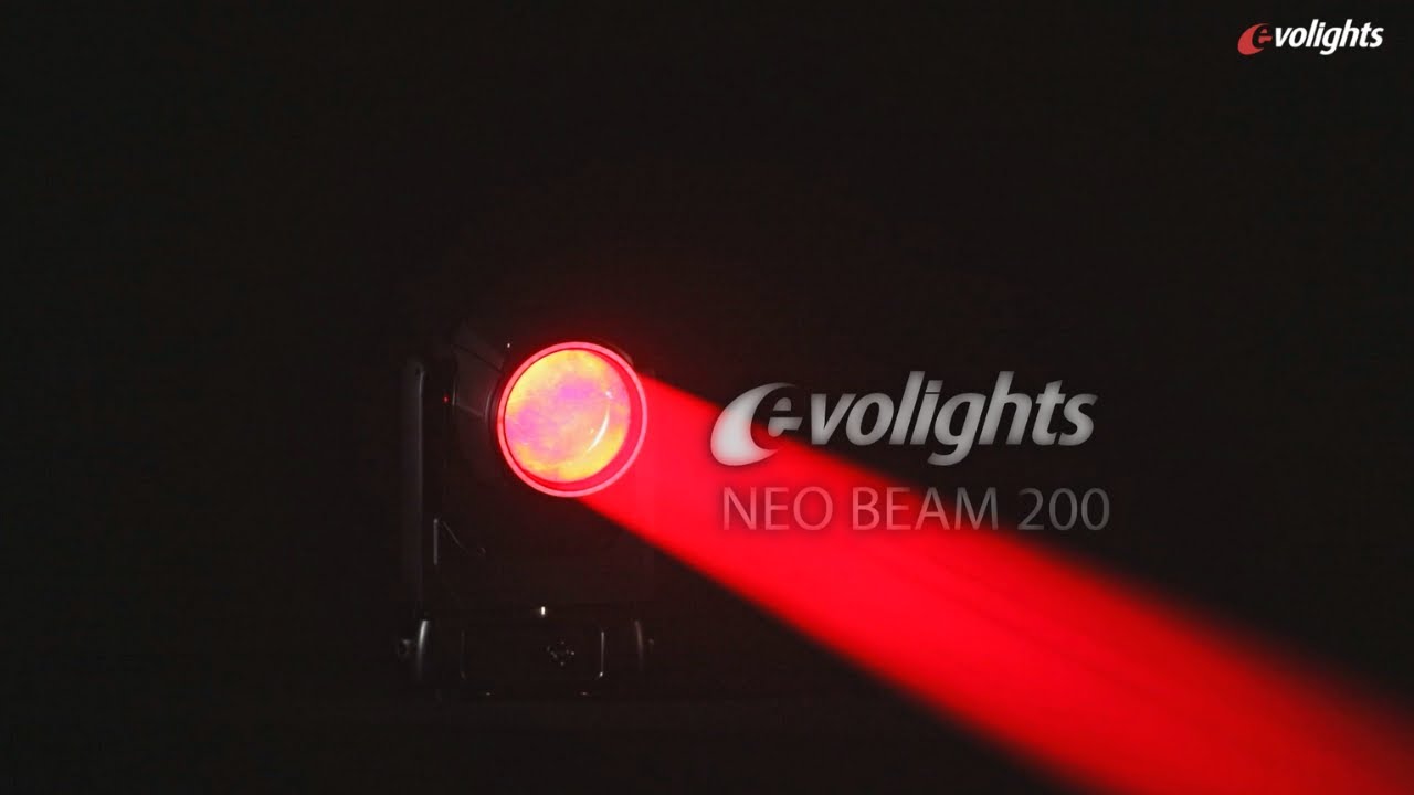 Evolights  NEO BEAM 200 - ruchoma głowica LED