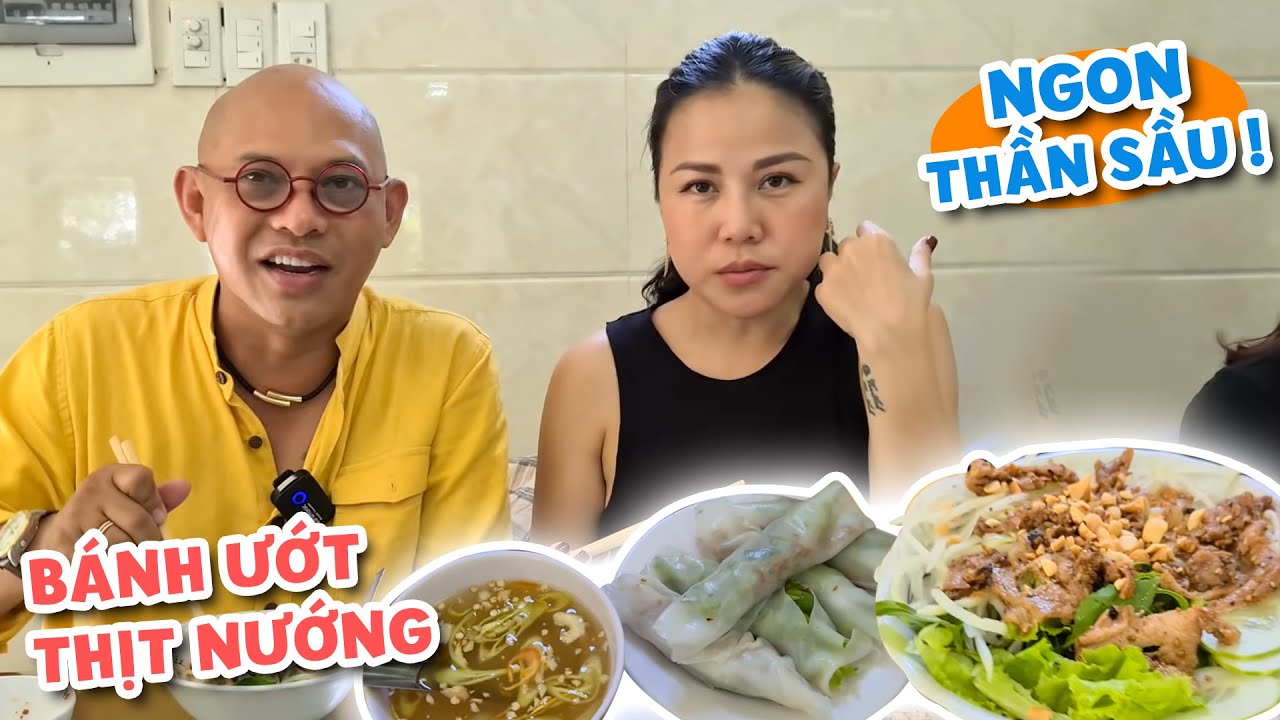 Food For Good #680: Bánh ướt Huyền Anh Huế có 1 cách trộn nước xốt đậu mè với nước mắm ngon lạ kỳ !